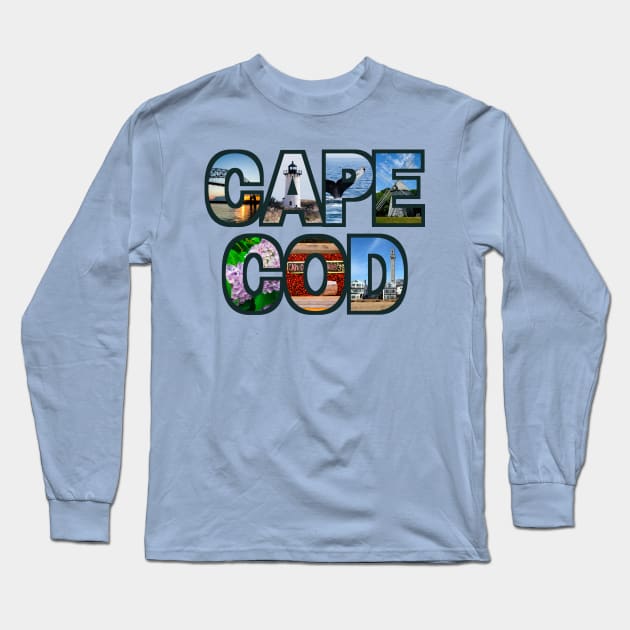 Cape Cod Long Sleeve T-Shirt by JT Hooper Designs